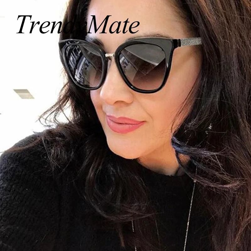 2017 новые классические винтажные кошачий глаз серебряные зеркальные женские