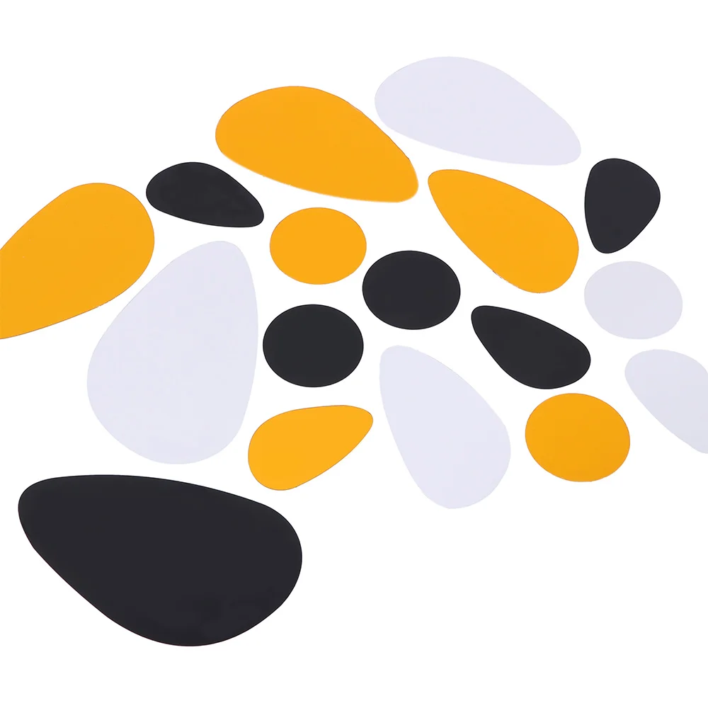 12 шт. 3D зеркальные съемные настенные наклейки для гостиной спальни ТВ фон зеркало