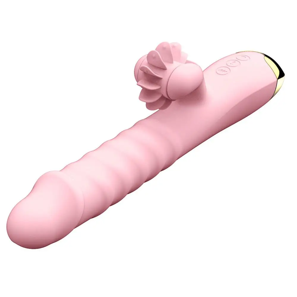 Вибратор секс игрушки для женщин массажный фаллоимитатор с присоской