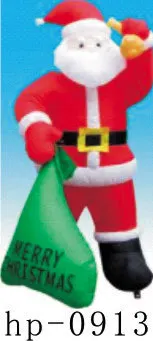 Горячий надувной Санта-Клаус праздничное благословение мультфильм Надувное