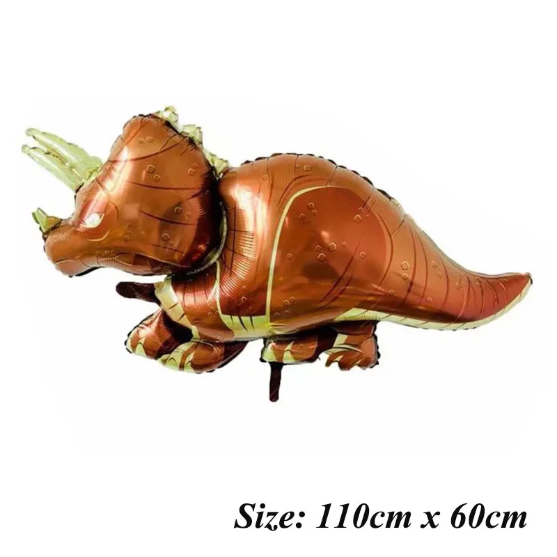 1 шт. гигантский динозавр Фольга Воздушный шар Мальчики воздушные шарики в виде
