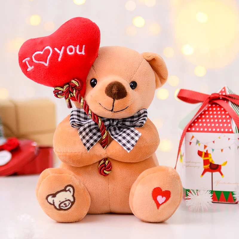 Gloveleya плюшевый мишка с сердцем I Love you'lover's подарки плюшевые игрушки подарок для девушки