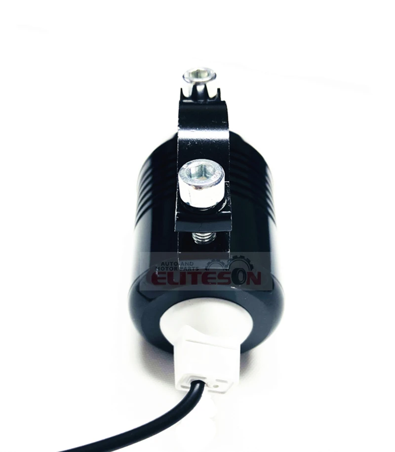 Eliteson 1 шт. U2 мотоцикл светодиодные фары авто светодиодные работы 30 Вт пятно черный Водонепроницаемый ATV Sooter универсальный переключатель подарок