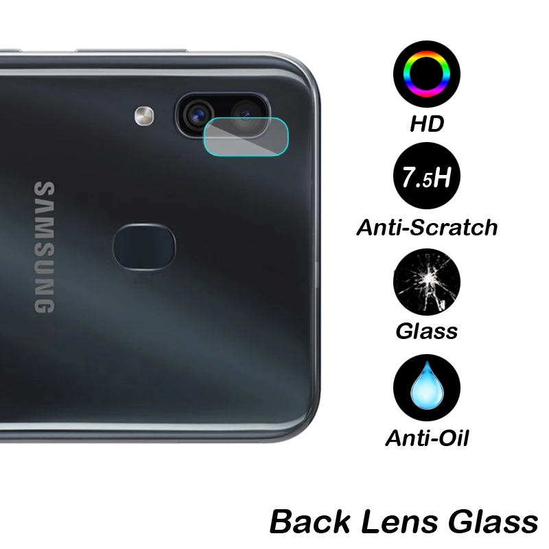 2 в 1 9D закаленное стекло для Samsung Galaxy A50 полностью клеевое на Samsun A 50 защитная