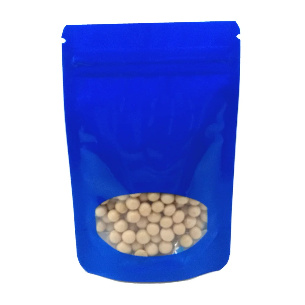 Яркий алюминиевый пакет вертикальный Прозрачный чехол для дома контейнер