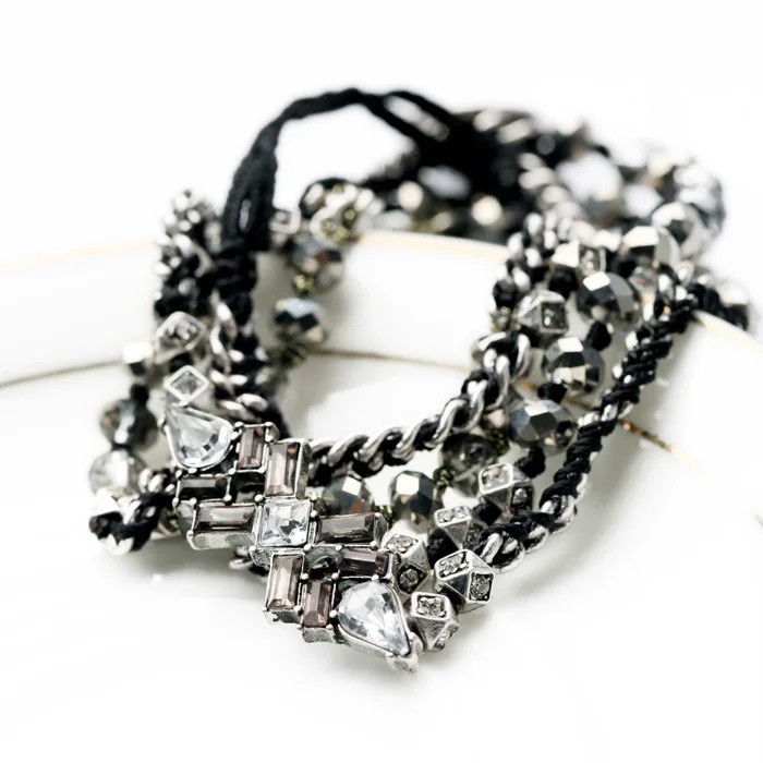 Женский винтажный браслет ручной вязки в богемном стиле с этническими