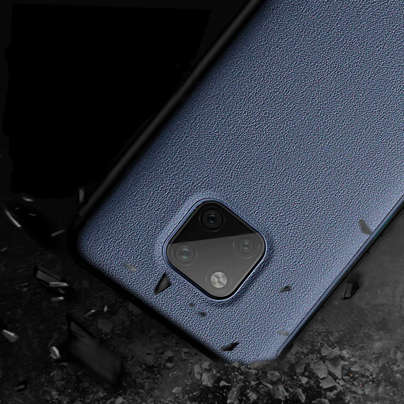 Чехол Mofi для huawei mate 20 Pro Оригинальный чехол из искусственной кожи прозрачный