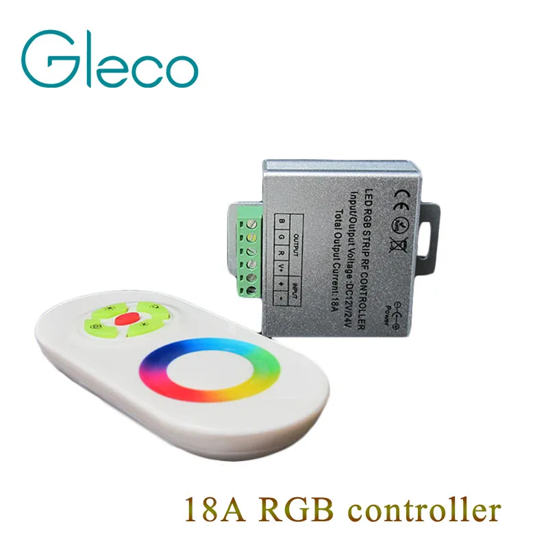 Беспроводной контроллер для светодиодных лент 12 24 В постоянного тока|rgb remote