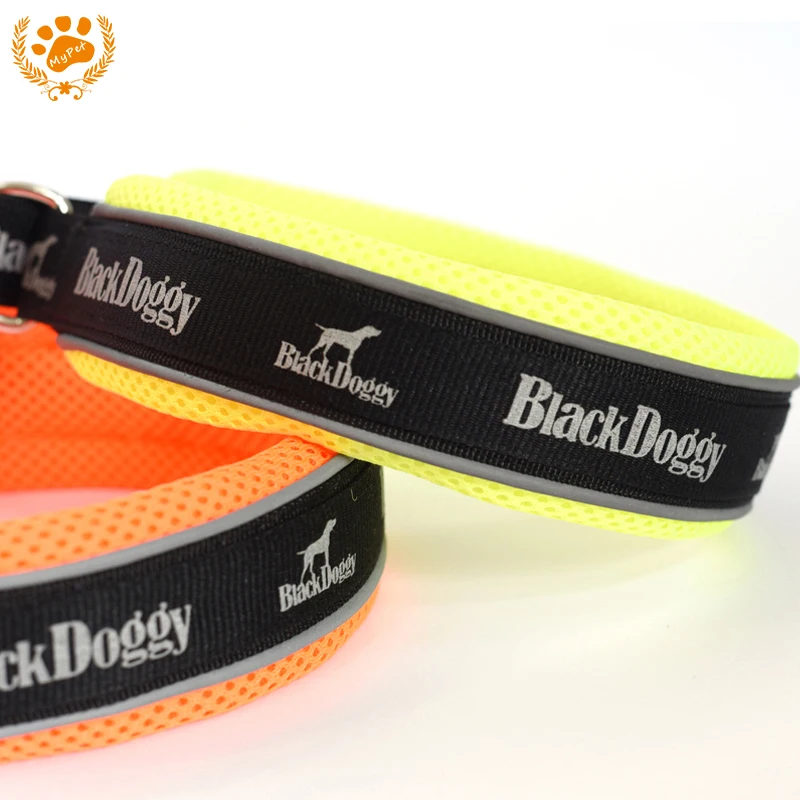 Мой Питомец горячий прочный регулируемый нейлоновый сетчатый ошейник для собак