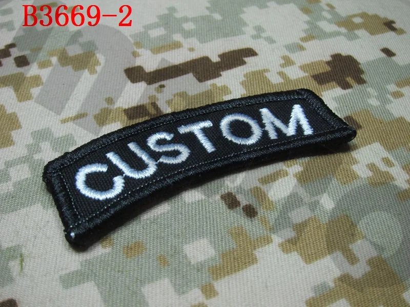 Нашивка С Вышивкой Arc Custom name Tape Text brand Morale tactics Military