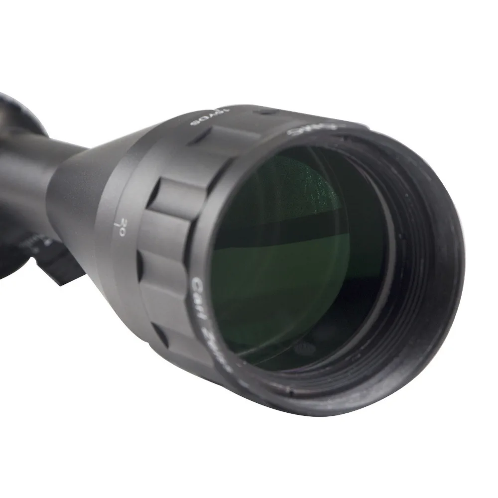 Черный завоевание Tatical 4-16x40 aomc подсветкой прицел красный/зеленый Mil-точка Сетка |