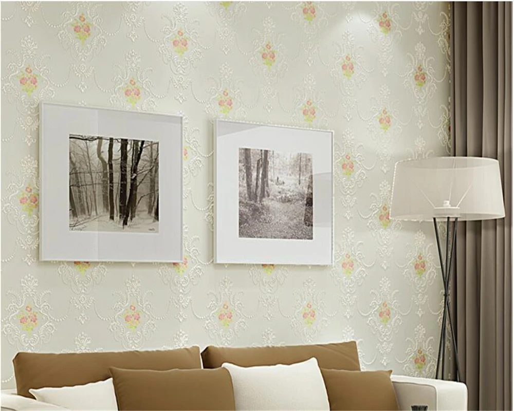beibehang Classic non-woven wallpaper relief warm pastoral bedroom living room study TV wall 3d wallpaper papel de parede tapety
beibehang Classic non-woven wallpaper relief warm pastoral bedroom living room study TV wall 3d wallpaper papel de parede tapety