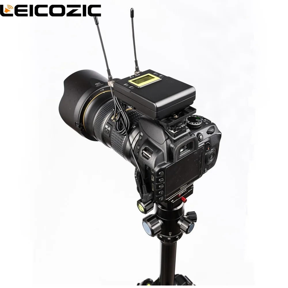 Leicozic E200/UWP-D11 система интервью и записи для Samll Vedio камеры, ENG, EFP, микро фильм 2-Ch гид портативный рюкзак