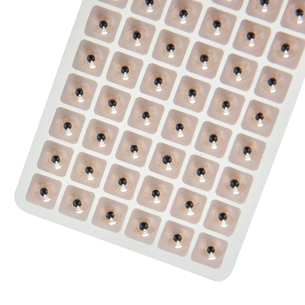 

1 Bag/600 Pcs Disposable Ear Press Seeds Acupuncture Vaccaria Plaster Bean Massage
