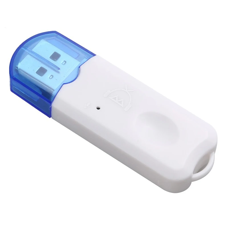 USB Bluetooth V2.1 Аудио стерео приемник беспроводной громкой связи адаптер A2DP ключ автомобильный комплект для динамика для iphone для автомобиля или