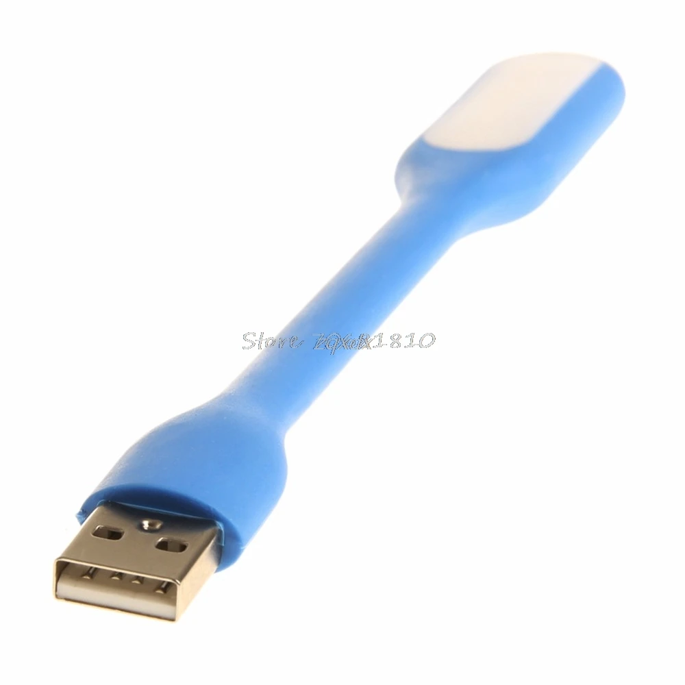 Гибкий USB вентилятор USB светодиодный светильник лампа для ноутбука ноутбук PC power Bank и Прямая поставка