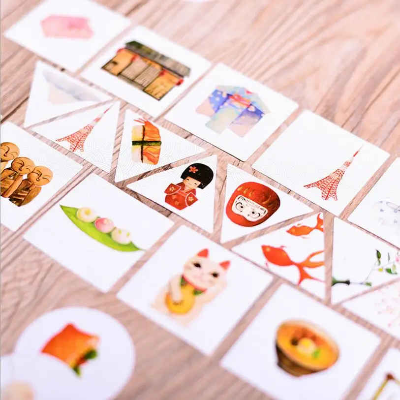 40 шт./кор. мясистые растения кошка/еда бумажные этикетки наклейки декоративные