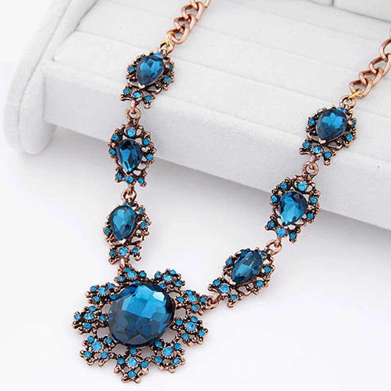 Dilili 2017 Модные Винтажные Роскошные покрытием Сеть Кристалл Солнце цветок со