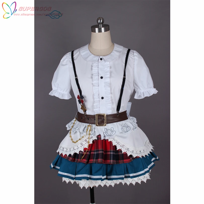 Милый! солнечный свет! Рождественский костюм с юбкой Aqours Sakurauchi Riko для косплея
