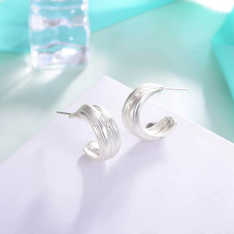 Small Circle Hoop Earrings For Women Retro New Alloy Round Earring Fashion Party Ear Jewelry boucle d'oreille femme 2020 | Украшения и