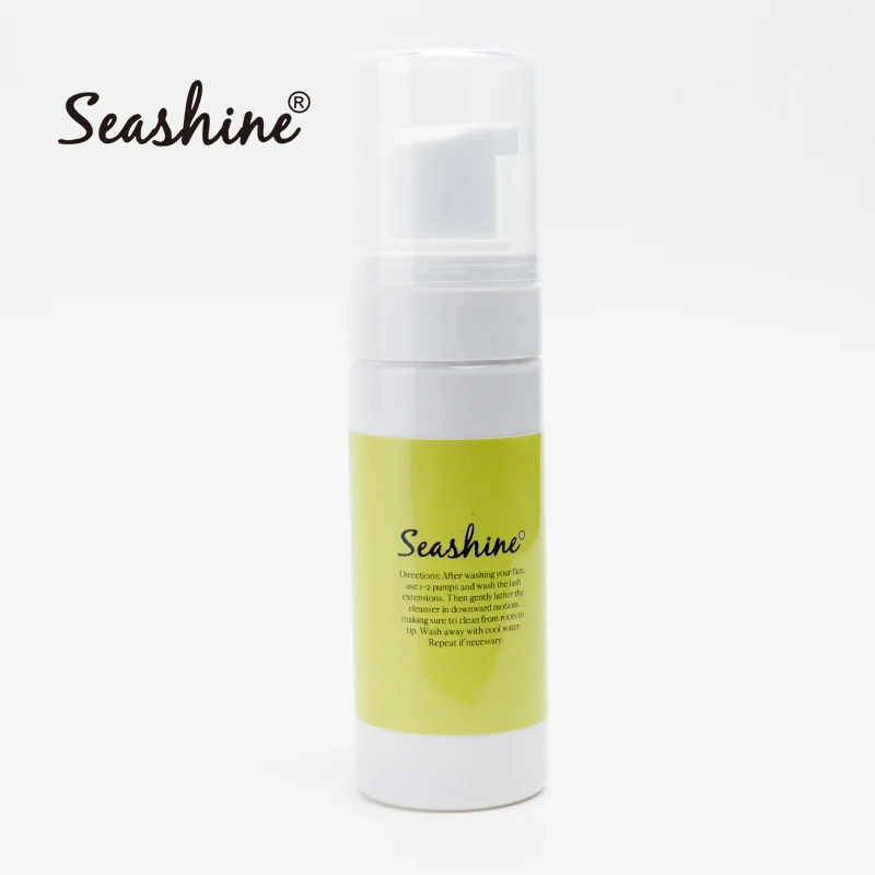 Пенообразующее средство для наращивания ресниц Seashine отдельный шампунь ухода за