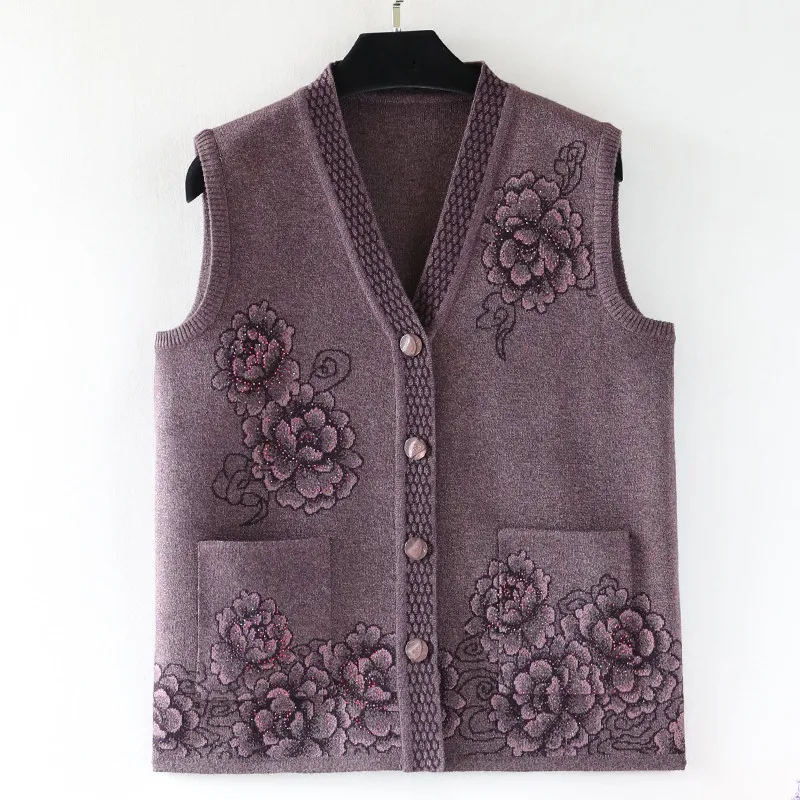 Женская куртка 2020 короткий свитер жилет осенний вязаный кардиган размера плюс