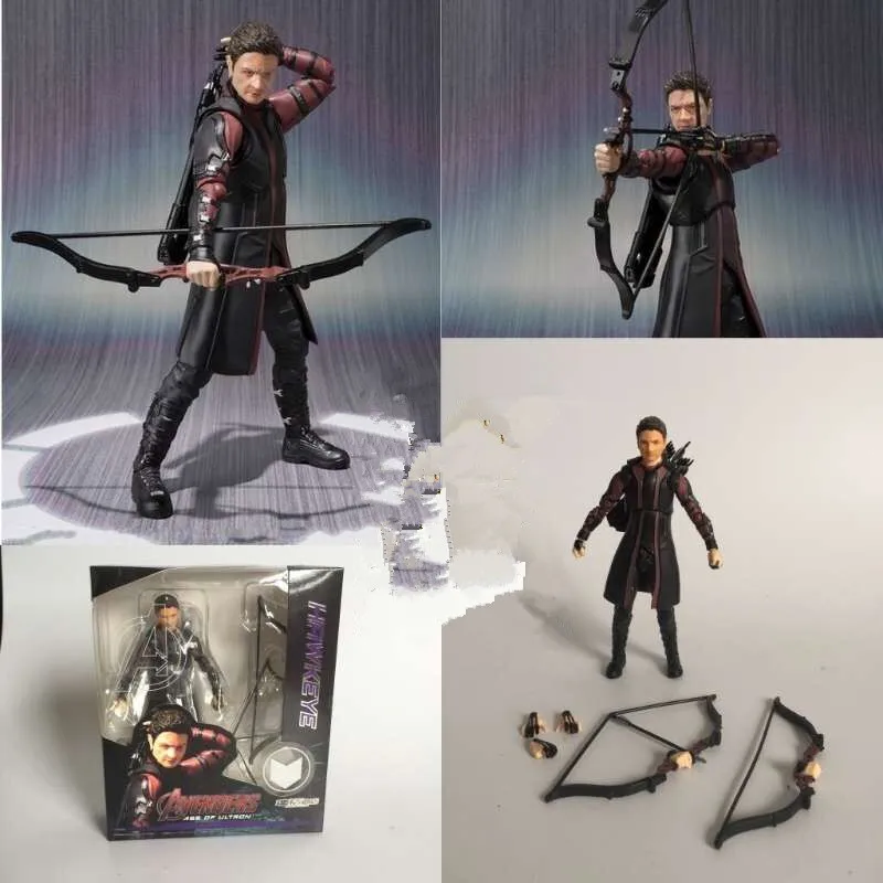 Мстители HAWKEYE Коллекция игрушек подвижная модель фигурки 15 см|Игровые и