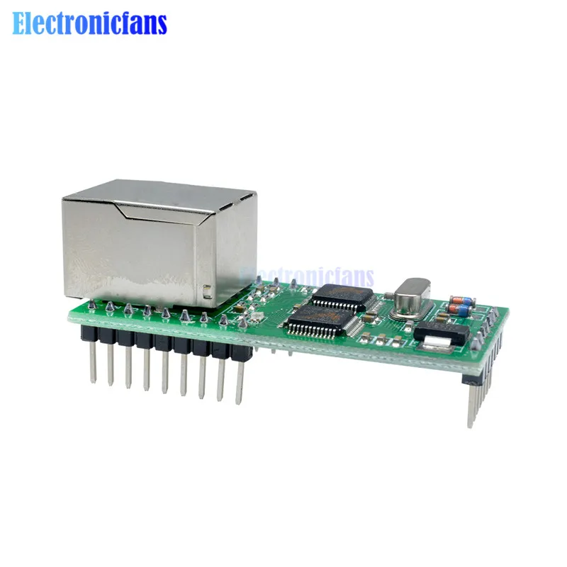 Ethernet к TTL RS232 последовательный ТТЛ-ТТЛ TCP / IP RJ45 UDP сетевой преобразователь модуль