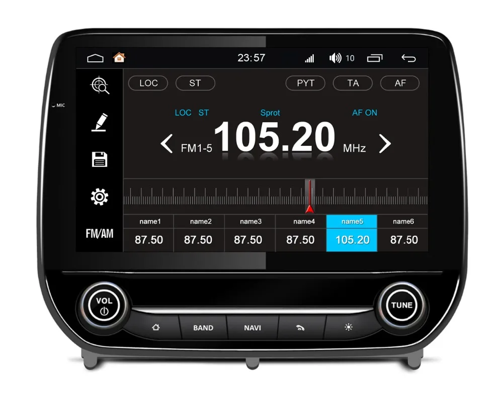 RoverOne Android 8,0 автомобильный мультимедийный плеер для Ford EcoSport Авторадио Bluetooth Радио Стерео gps EcoSport навигация