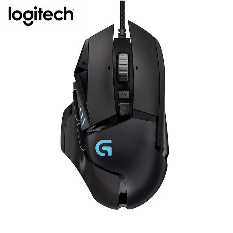 

Мышь Logitech G502/G502 Hero 100% оригинальная профессиональная игровая программируемая мышь 12000DPI/16000 DPI