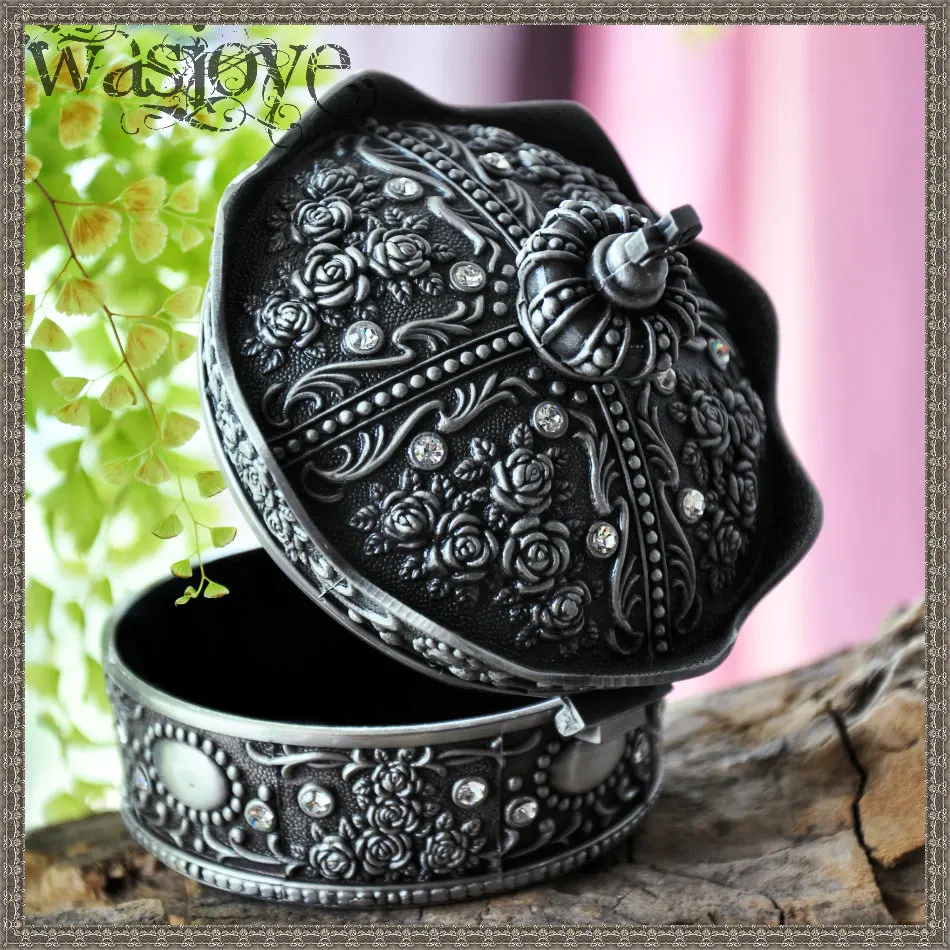 Шкатулка для ювелирных изделий в виде короны Лизы Высококачественная Роскошная