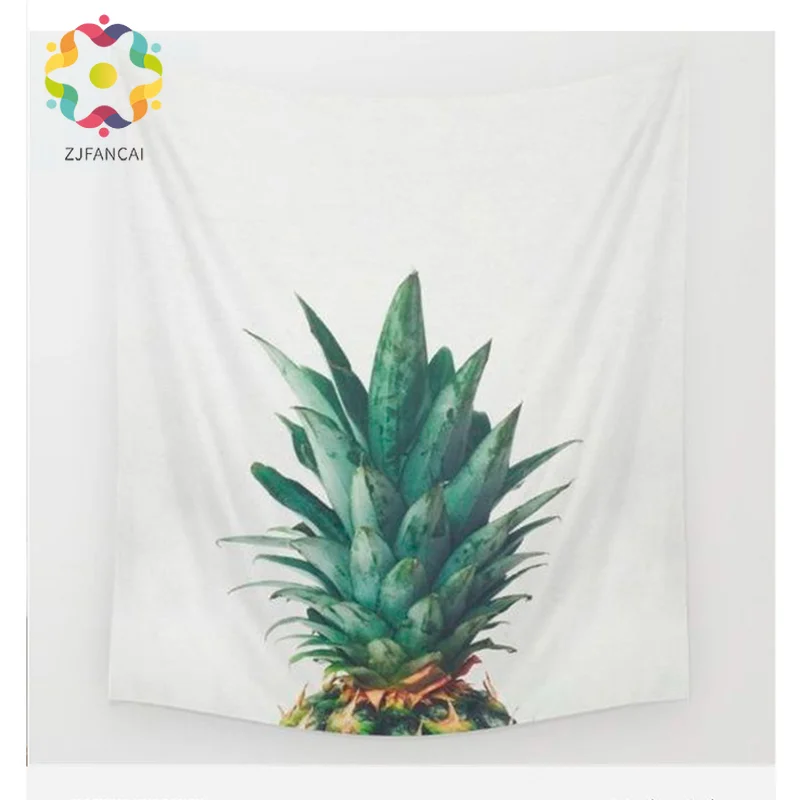 Гобелен INS для дома Настенный декор в виде ананаса спальни настенное одеяло