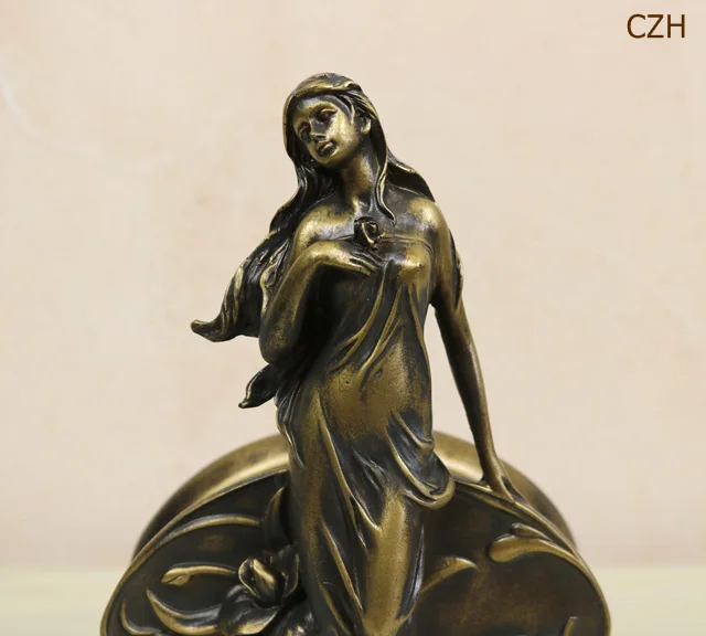 Античная статуэтка богини красоты, настольная бумажная салфетница, декоративная смола, Сказочная подставка, украшение, аксессуары для рукоделия