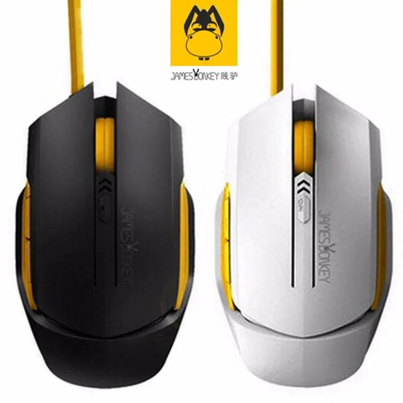 Новая игровая проводная мышь James Donkey112 USB 2,0, супер классная подсветка, Бесплатный драйвер, идеальная система освещения, удобное ощущение руки