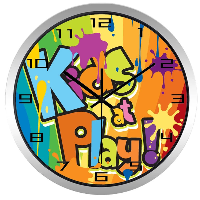 Детские часы для детских клубных вечеринок настенные игровых площадок прочное