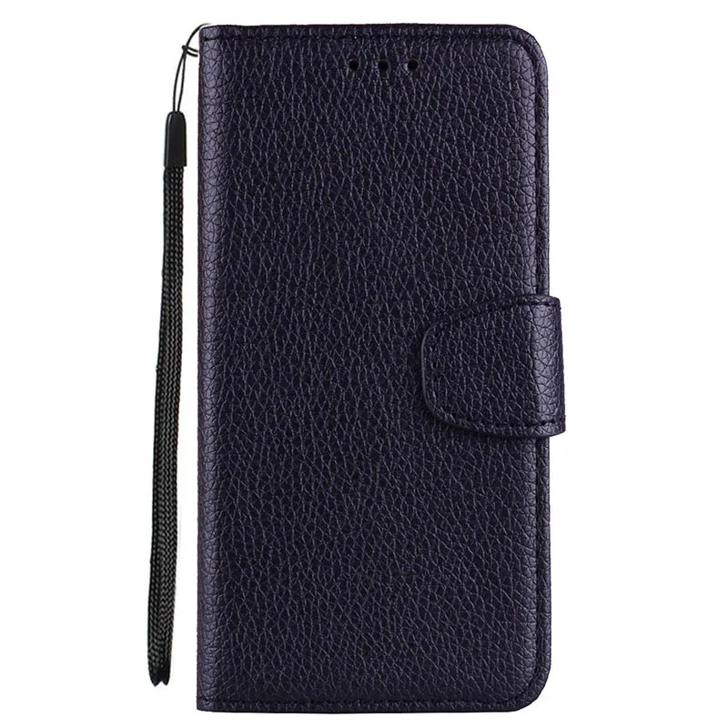 Black Магнитный кожаный чехол-бумажник для Xiao mi xio mi A2 Lite Red mi 6 Pro Red mi Note 7 с отделением для карт откидная крышка для iPhone XS Max чехол 8 5 - Цвет: Black