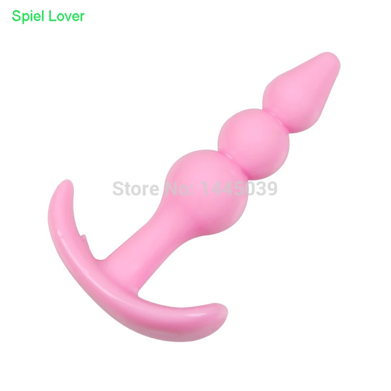 Mini Anal beads Plug juguetes sexuales Beginner's Bliss!Soft TPR Butt plug for Men Women Sex Toys Erotic products | Красота и