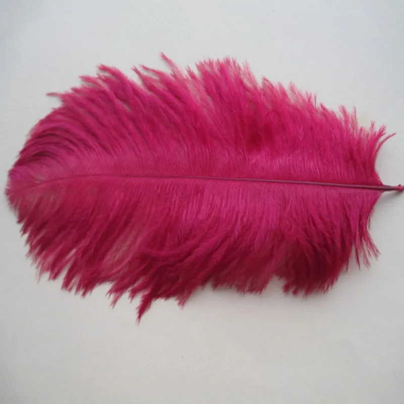Красивые винно-красные страусиные перья 10 шт. длина перьев 6-8 дюймов/15-20 см сделай