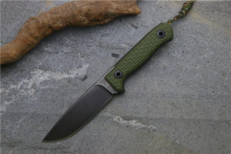 POHL интегрированный нож Niolox blade G10 Ручка Открытый Кемпинг деревообрабатывающий сад Многоцелевой Охотничий инструмент