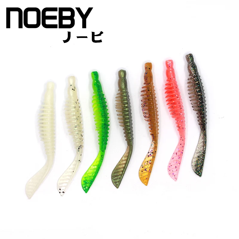 NOEBY 6 искусственная Мягкая приманка 100 мм/3 5 г приманки для рыболовного червя