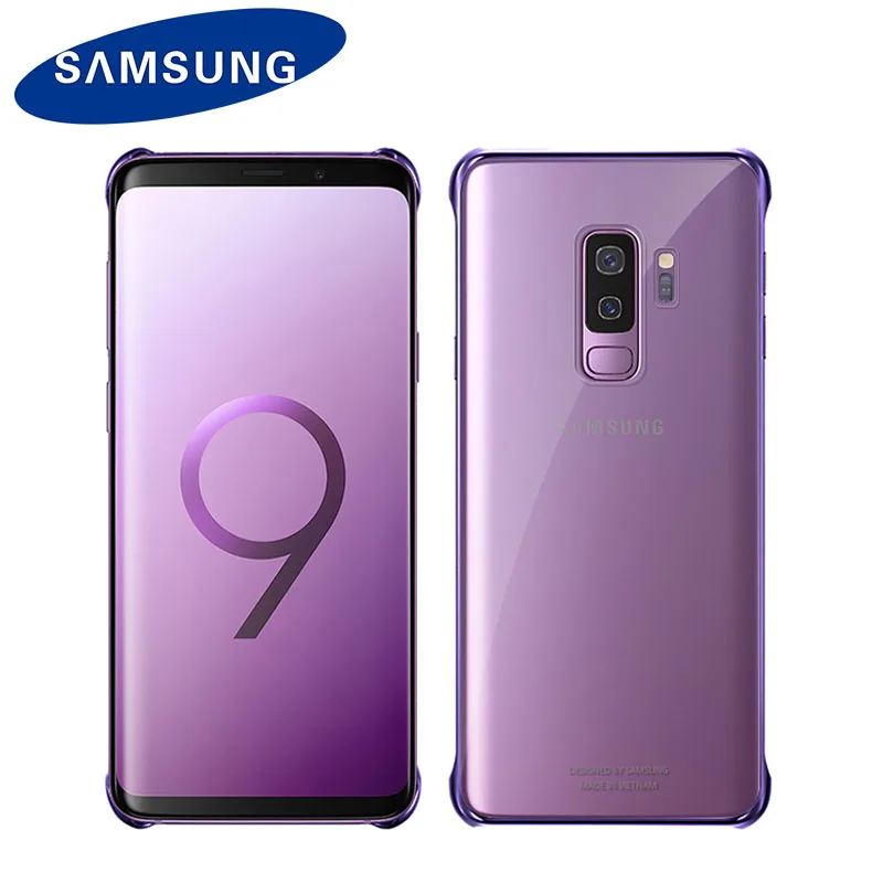 Original Samsung S9 case for galaxy G960 Plus G965 Shockproof Transparent Back Ultra-thin Clear Hard shell | Мобильные телефоны и