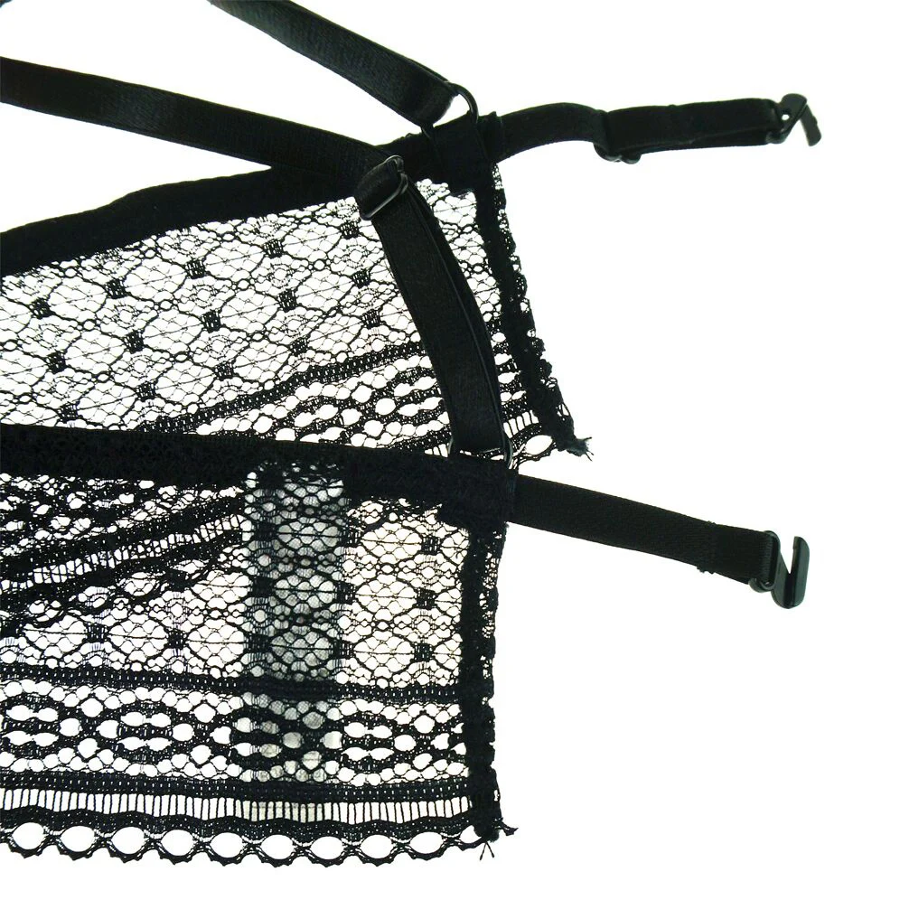 Комплект кружевного нижнего белья для женщин ультратонкое сексуальное нижнее