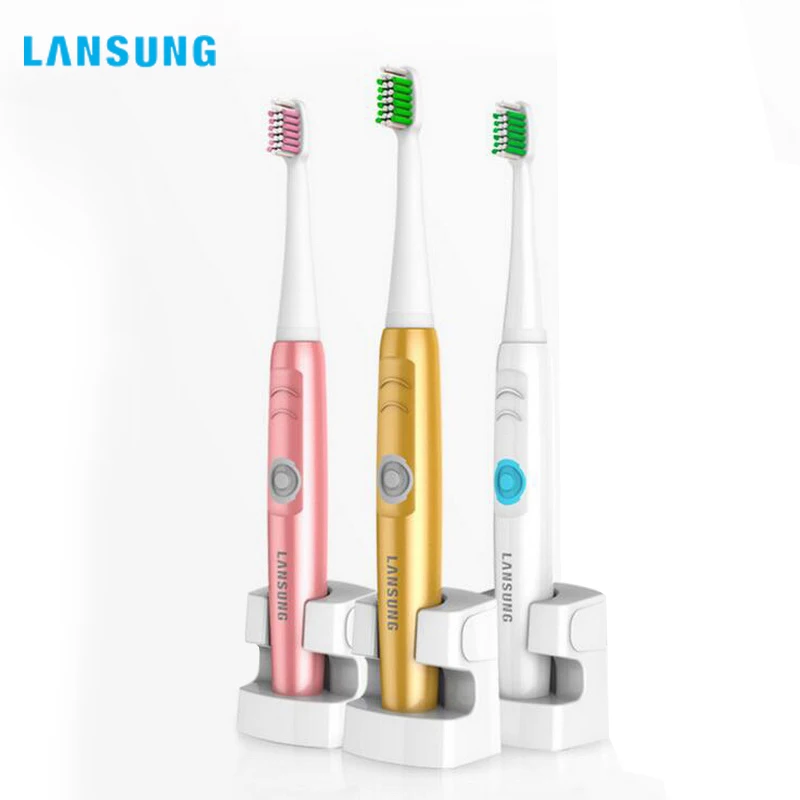 LANSUNG A39 PLUS Ultrasonic Electric toothbrush Rechargeable Wireless Charge smart timer sonic Waterproof deep clean | Бытовая техника