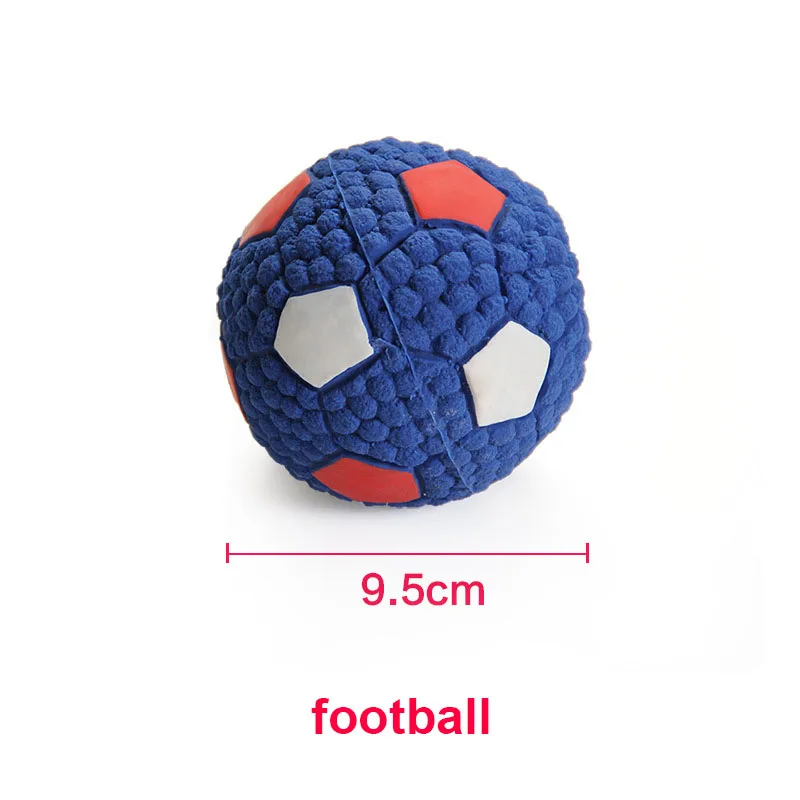 Football 1 Резиновые собачьи мягкие игрушки регби собака жевательная игрушка для маленьких и крупных собак на открытом воздухе собака тренировка шары зоотовары большой размер 9A15 - Цвет: Football 1