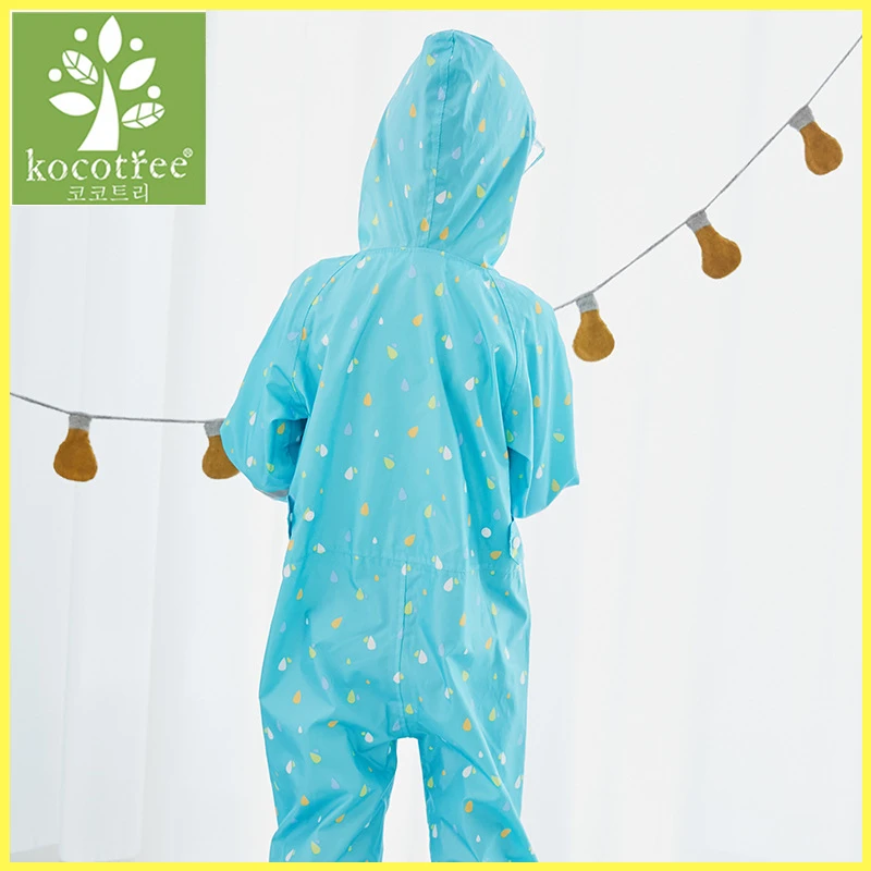 Модный водонепроницаемый комбинезон унисекс для мальчиков и девочек 1 6 лет
