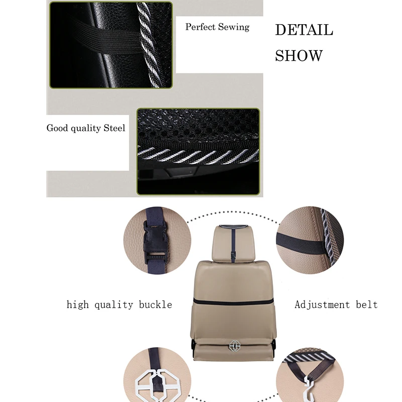 Бусины из натурального дерева чехлы для автомобильных сидений универсальные