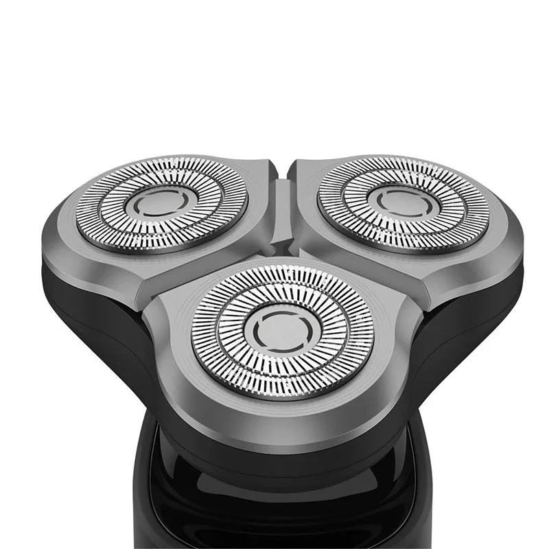 Новая Оригинальная электрическая бритва Xiaomi Mijia с 3 головками, гибкая, сухая, влажная, моющаяся, с двойным лезвием, турбо+ режим, удобная, чистая