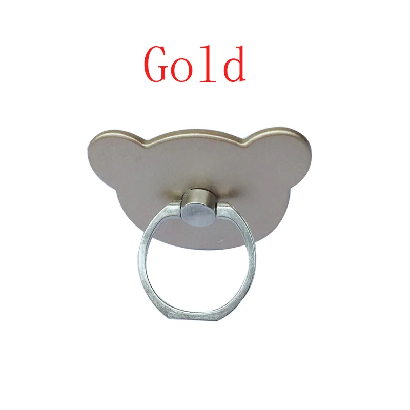 4 шт./лот милый медведь чехол для телефона кольцо держатель на палец мобильного