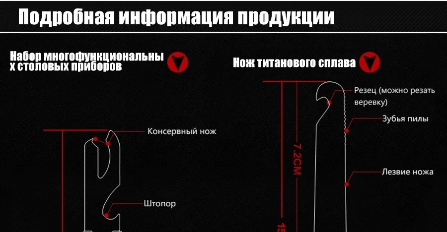 FREE SOLDIER Насадка столовых приборов титанового сплава сверхлегкий комплект в три штуки титановых столовых приборов столовые приборы лагери