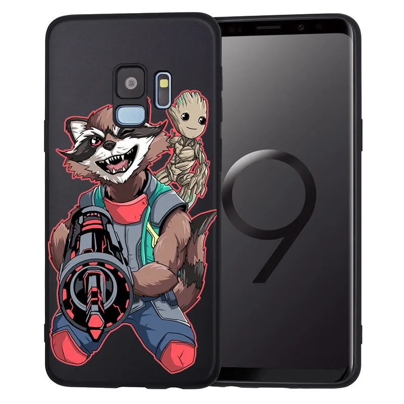 H1554 С героями комиксов Марвел, Грут «Мстителей» для samsung Galaxy S6 S7 край S8 S9 S10 Plus Note 8 9 A20 A30 A40 A50 A70 чехол для телефона чехол Coque Etui - Цвет: H1554